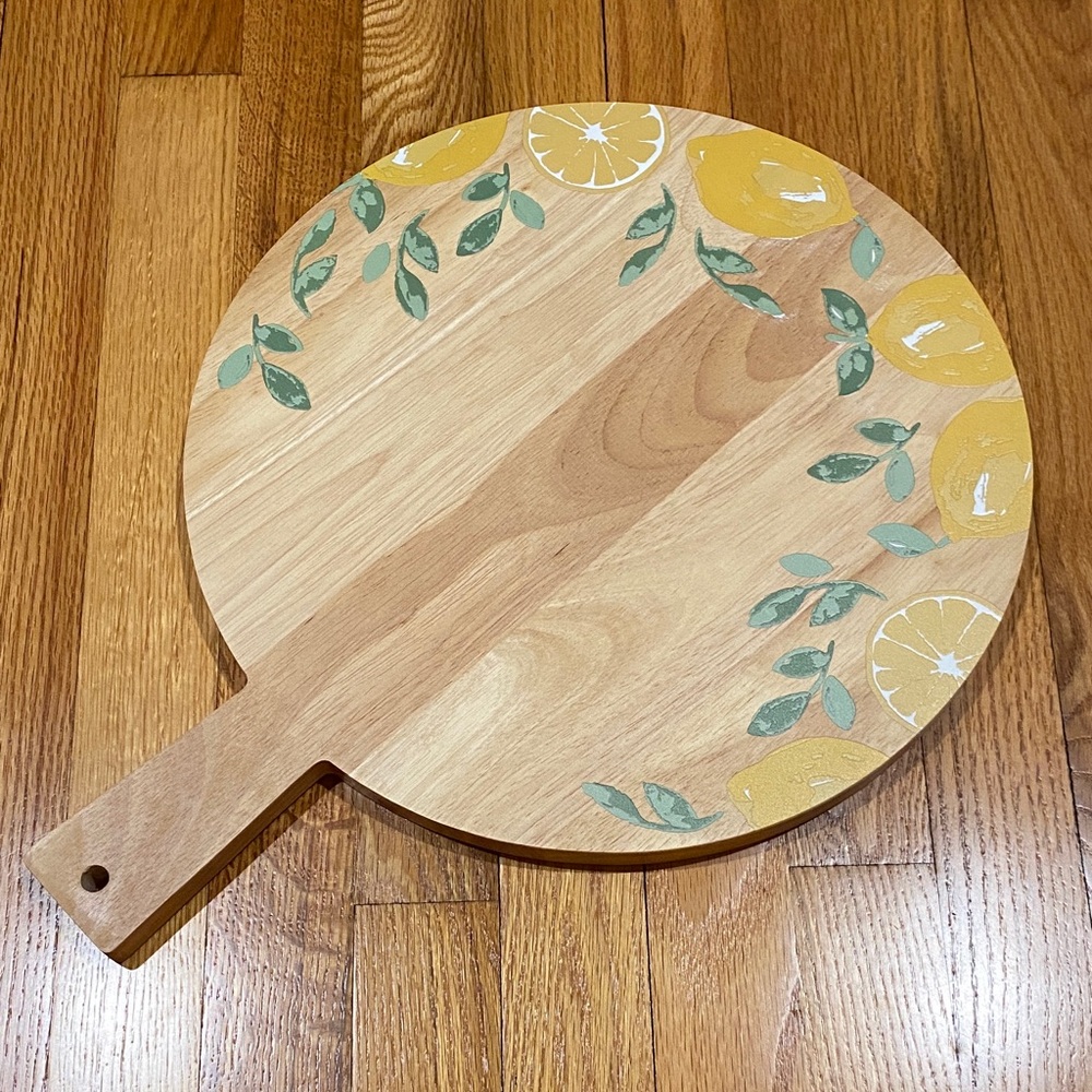 Martha Stewart Lemon Charcuterie Board